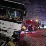 Accident autobuz la barajul paltinu